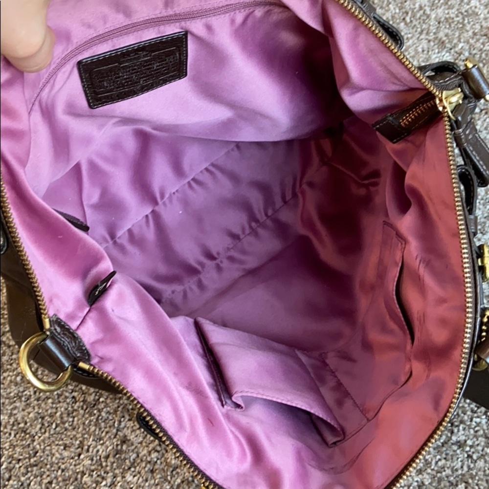 Brown Leather Coach Purse! - Picture 7 of 10
